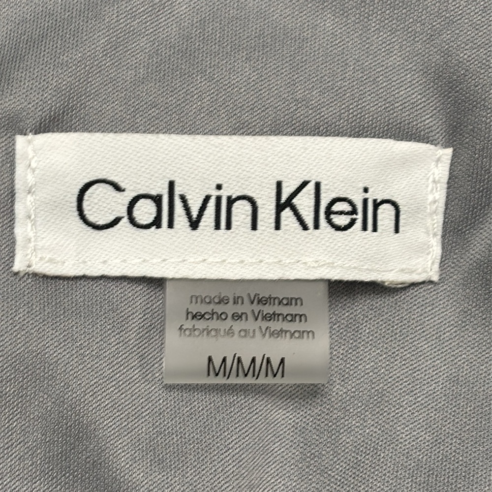 NWT Calvin Klein Silver Sequined Tank Top - Picture 5 of 8